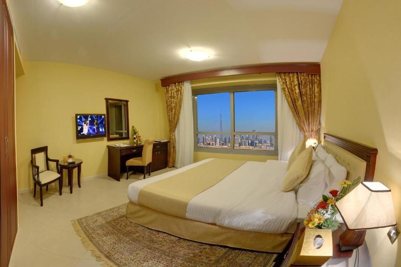 Deira Suites Deluxe Hotel Suites Dubai Exterior foto